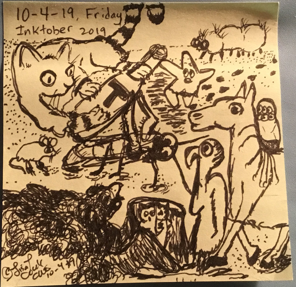 Inktober 2019, 10/4/19