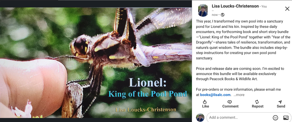 Lionel: King of the Pool Pond By Lisa Loucks-Christenson