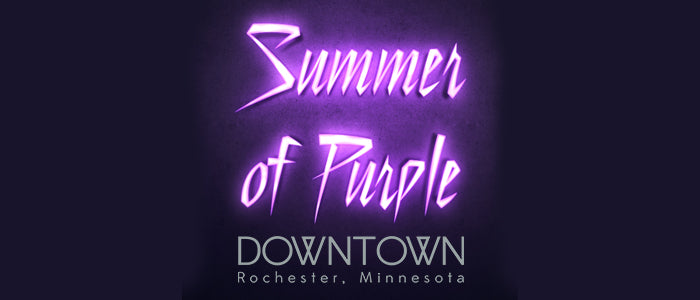 A Summer of Purple in Downtown Rochester - Peacock Books & Wildlife Offer