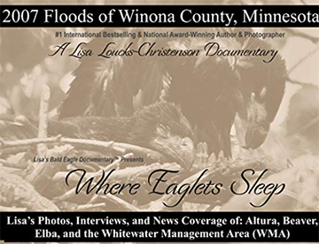 Pre-Order Lisa Loucks-Christenson's, Where Eaglets Sleep: 2007 Floods of Winona County