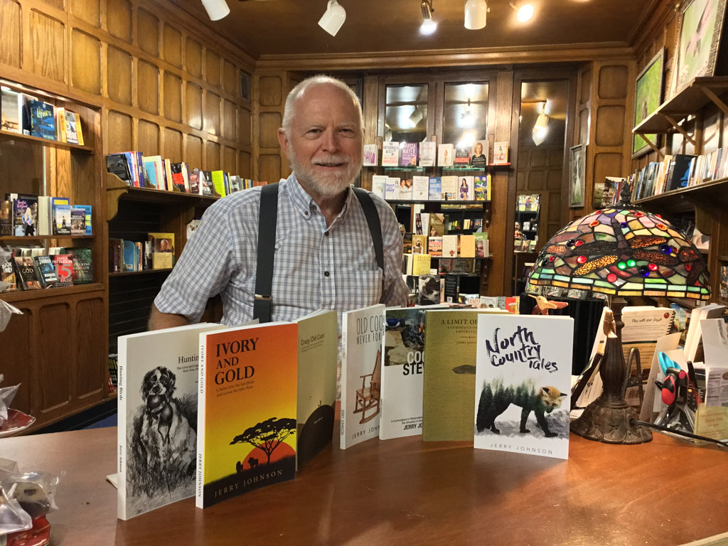 Peacock Books & Wildlife Art now carries books by Jerry Johnson of Decorah, Iowa