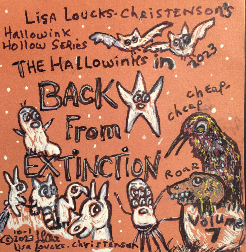 Back From Extinction, Book 7, Inktober Collection, Hallowink Hollow™ Series