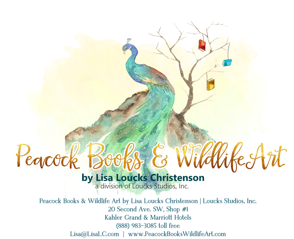 Peacock Books & Wildlife Art Mentioned on Shelf Awareness!